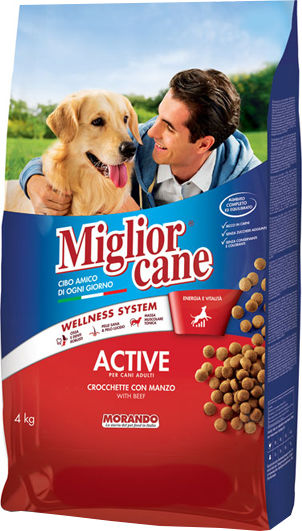 Morando Miglior 4kg Dry Food for Dogs with Beef
