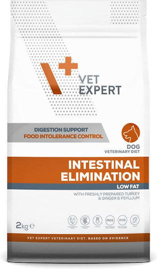 VetExpert Intestinal Elimination 2kg Dry Food Grain-Free for Adult Dogs with Turkey