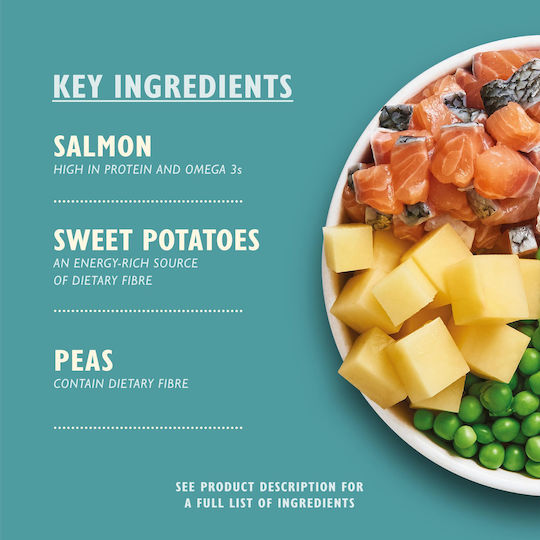 Salmon Supper 1kg Dry Food Grain-Free for Adult Dogs with Salmon