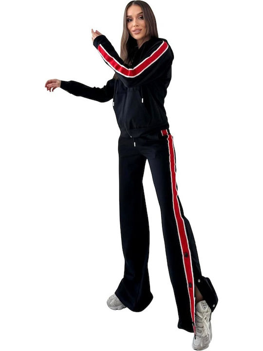 Black Tracksuit Set