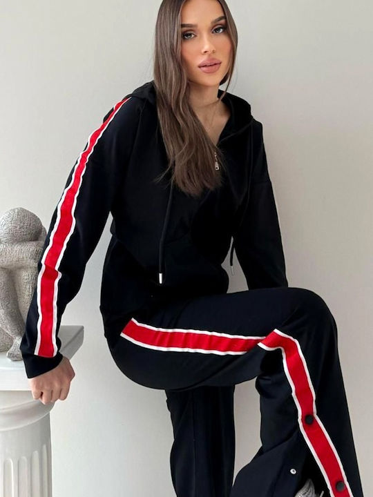 Black Tracksuit Set
