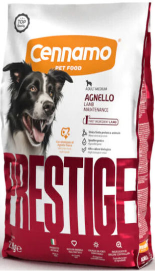 Cennamo Prestige Adult Medium 12kg Dry Food for Adult Medium Breed Dogs with Chicken
