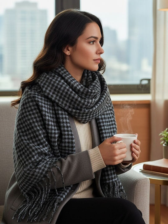 Rebekka Women's Shawl Light Blue