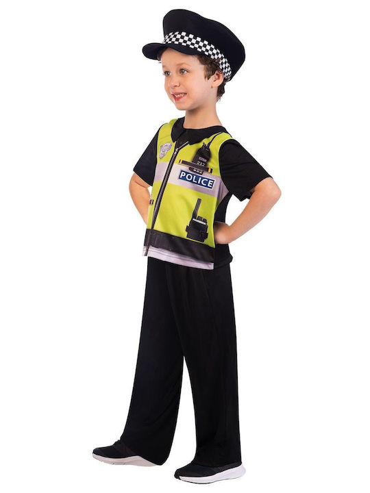 Kids Carnival Costume Traffic Police Officer