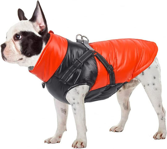 Animal Black Waterproof Dog Coat with 30cm Back Length