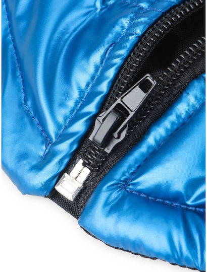 Animal Blue Waterproof Dog Coat with 25cm Back Length