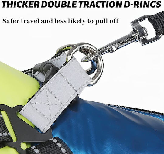Animal Μπουφάν Σκύλου Αδιάβροχο Μπλε με Μήκος Ράχης 30 εκ.