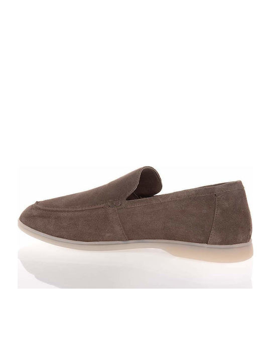 Komis & Komis Suede Men's Loafers in Brown Colour