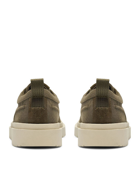 Polden Moc Men's Moccasins in Green Colour