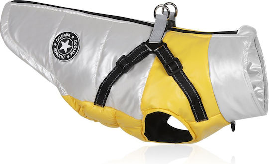 Animal Yellow Waterproof Dog Coat with 45cm Back Length