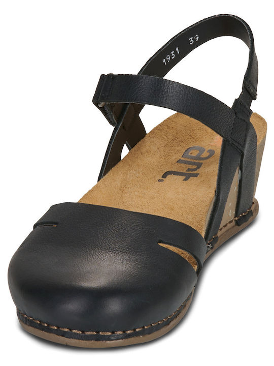 Sommer Damenplattformen Schwarz 1931-ROMA-Schwarz