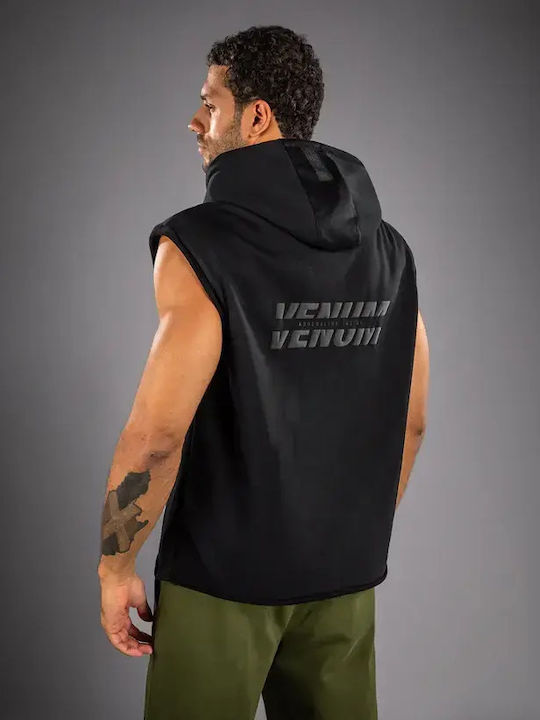 Φούτερ με Κουκούλα Black