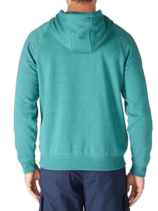 Signature Logo Sweatshirt With Hood Green