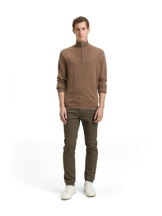 Pantaloni Chino Slim Fit Verde Olive