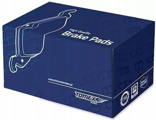 Tomex Σετ Τακάκια Εμπρός για Toyota Yaris