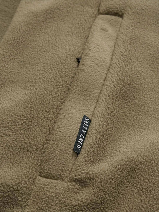 Men's Fleece Jacket Dusty Olive