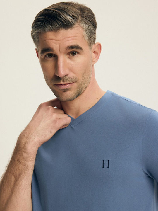Henderson Pijama de Vară pentru Bărbați Albastră