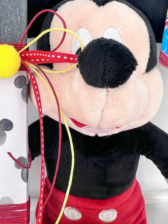 Osterkerze Micky Runde Beduftete Handgefertigte mit Box Klein