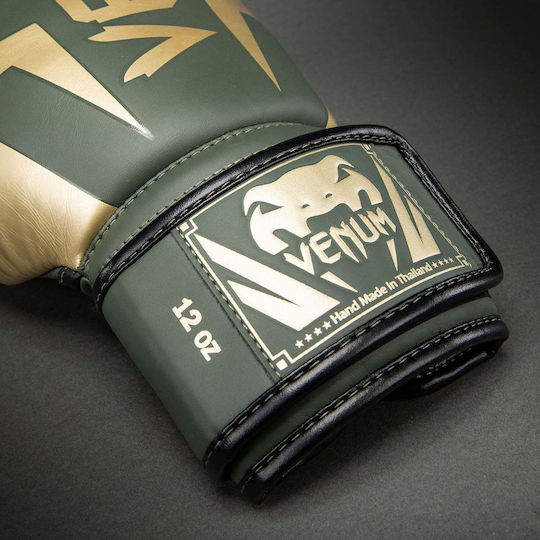 Venum Elite Боксови Ръкавици за Състезание Златисти