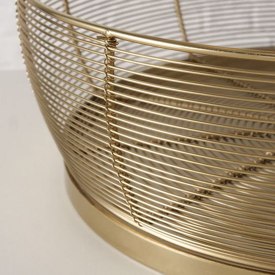MSA Metallische Dessert Turm Ständer Gold