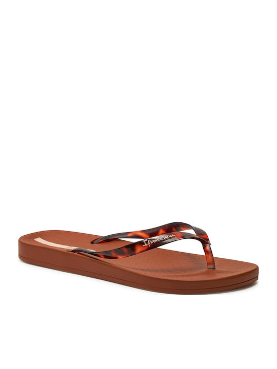 Flip Flops in Tabac Brown Colour