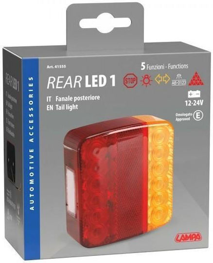Lampa Trailer Light LED with Screws 12V 1pc