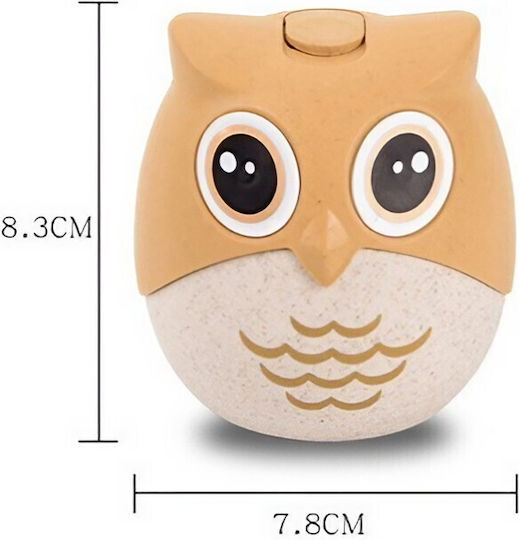 Alista Home Θήκη για Οδοντογλυφίδες Υφασμάτινη 8.3x7.8εκ. Πορτοκαλί