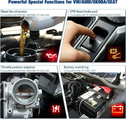 Konnwei KW350 Car Diagnostics Digital Tool OBD 2
