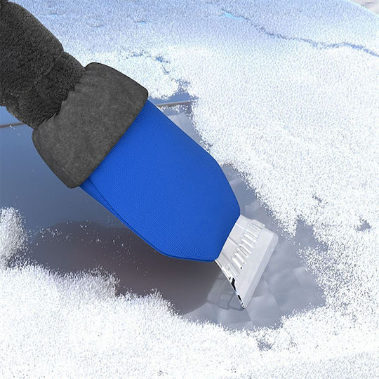 Car Snow Scraper Glove Blue