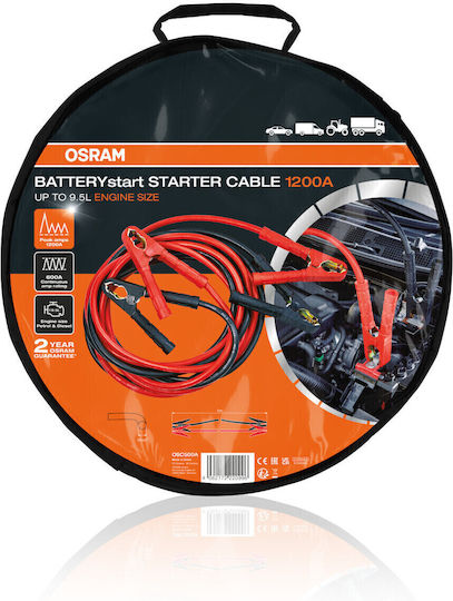 Osram Car Jumper Cables 1200A 5m