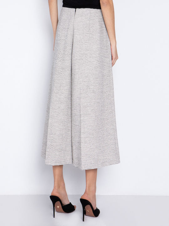 Women's Fabric Trousers Striped