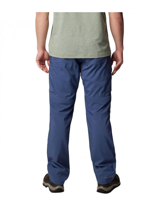 Columbia Silver Ridge Utility Convertible Men's Hiking Long Trousers Blue