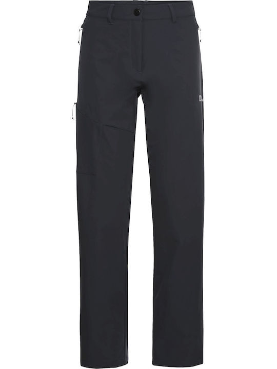 Jack Wolfskin Women's Hiking Long Trousers Black