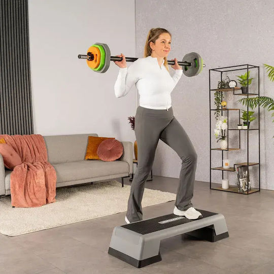 Tunturi Ίσια Μπάρα Σετ με Βάρη 20kg Μήκους 140cm χωρίς Κολάρα
