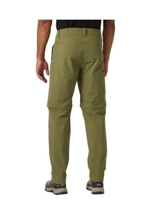 Helly Hansen Brono Softshell Zip Off Men's Long Hiking Trousers Green