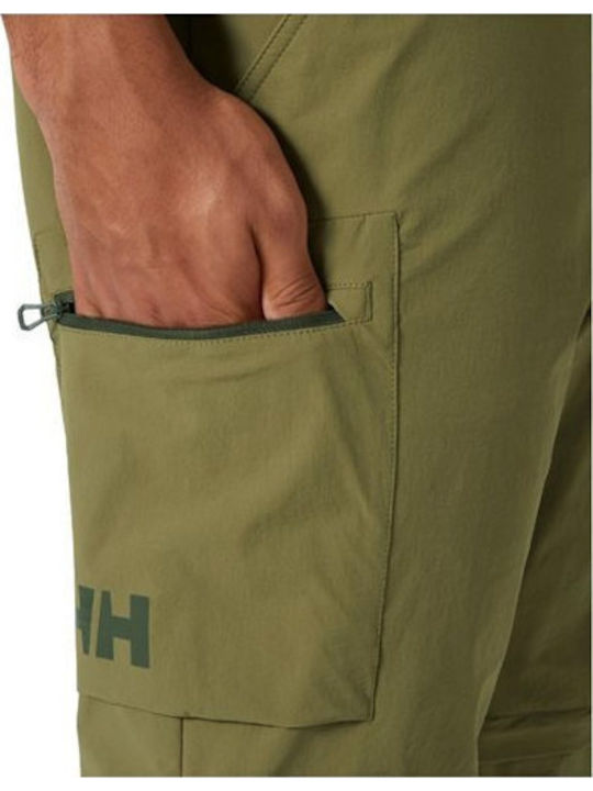 Helly Hansen Brono Softshell Zip Off Men's Long Hiking Trousers Green