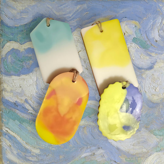 Home Fragrance Wardrobe Scented Tablets Plant Wax Colour Fusion 2 Pieces Baby Kiss Scent