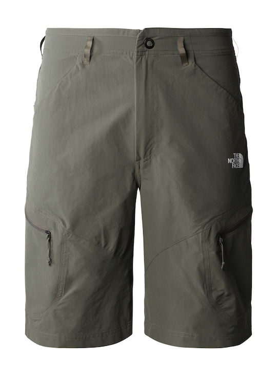 The North Face Ανδρικό Κοντό Παντελόνι Πεζοπορίας Πράσινο