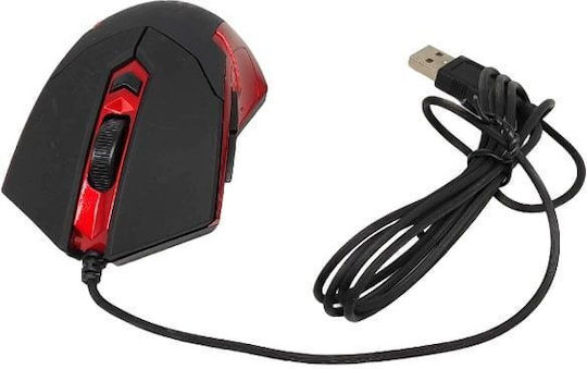 57634 Wired Red Mouse