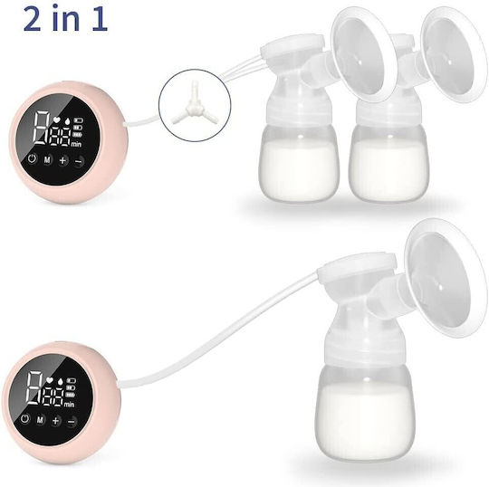 Alista Home Електрическа Двойна Помпа за Кърма Прозрачна 180ml