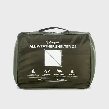 Snugpak All Weather Shelter G2 4 Ατόμων Πράσινη