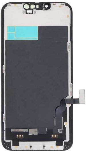 Ecran OLED Soft cu Mecanism Tactil pentru Apple iPhone 13 (Negru)