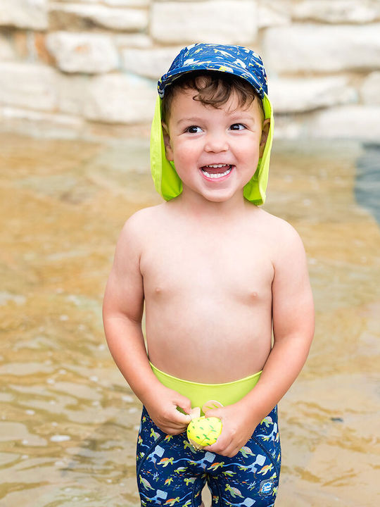 Splash About Kids' Hat Jockey Fabric Sunscreen Multicolour