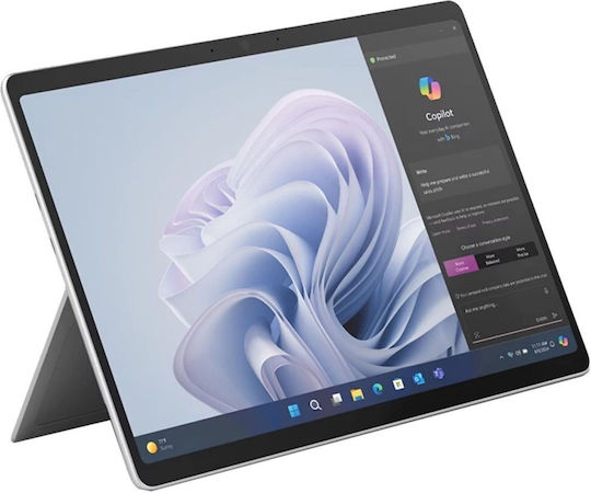 Microsoft Surface Pro 10 13" Tablet (16GB/512GB/Ultra5-135U/Win11P/Ισπανικό Qwerty) Platinum