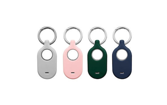 4Smarts Case Silicone for SmartTag2 in White color