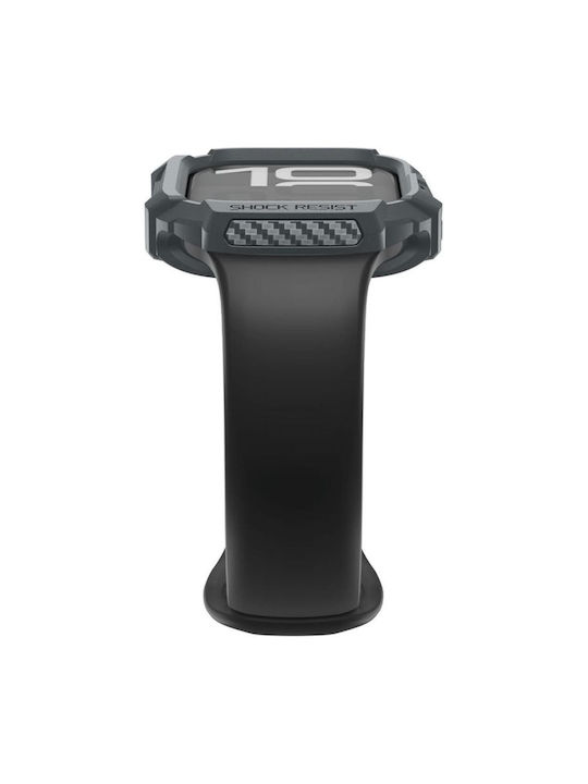 Spigen Rugged Armor 2 Θήκη Σιλικόνης σε Γκρι χρώμα για Apple Watch 11 46mm
