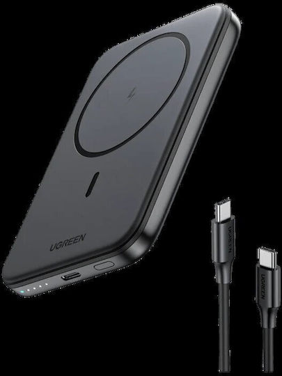 Ugreen PB561 MagSafe Power Bank 10000mAh 20W με Θύρα USB-C Μαύρο
