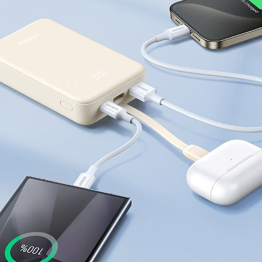 Ugreen PB505 Power Bank 20000mAh 22.5W με Θύρα USB-A και Θύρα USB-C Power Delivery / Quick Charge 3.0 Μαύρο