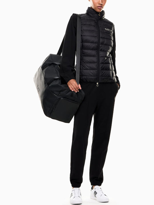 Γυναικείο Puffer Μπουφάν για Χειμώνα Black