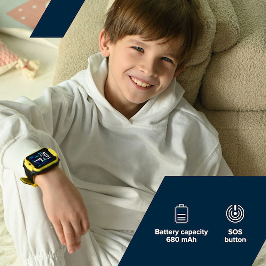 Canyon Cindy Smartwatch με SIM (Ροζ)
